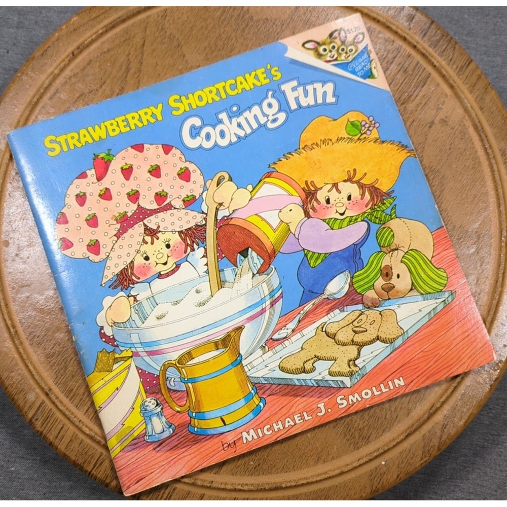 Strawberry Shortcakes Cooking Fun Vintage 1980 Cookbook Random House 1st edition